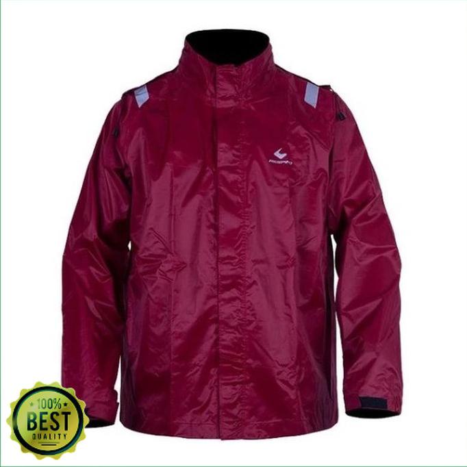 Jas Hujan Original Respiro The Challenger R2.0 Maroon Ada Tas Packing