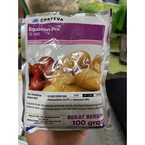 Fungisida Equation pro 52WG 100gram