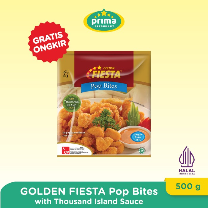 

⭐BISA COD⭐ Fiesta Paket Golden Pop Bites Makanan Instant 500 G (2 Pcs)