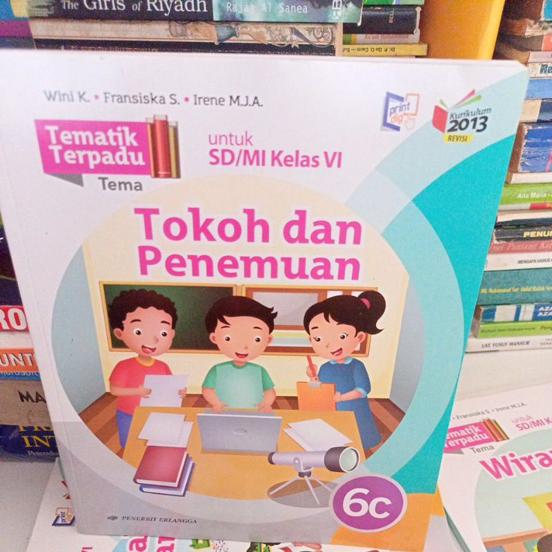 Jual BUKU TEMATIK KELAS 6c KURIKULUM 2013 REVISI | Shopee Indonesia