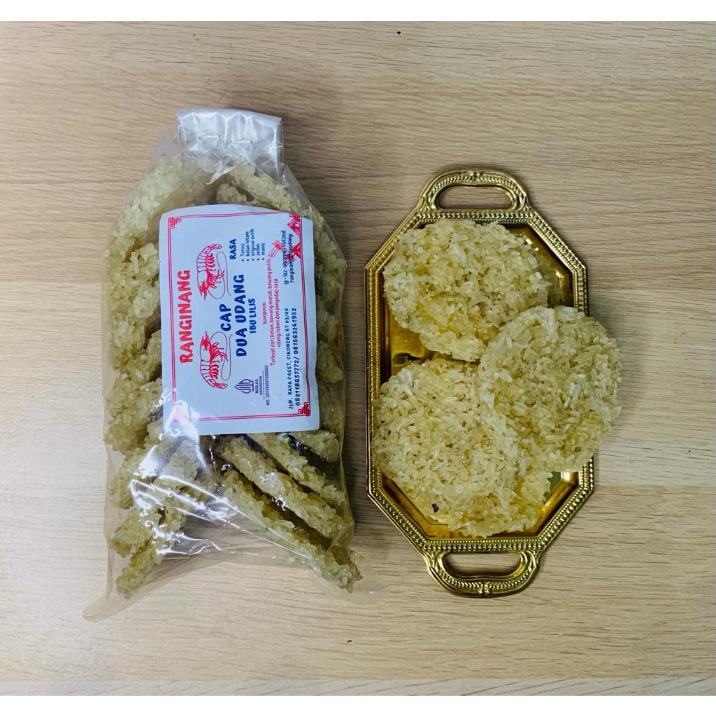 Rengginang 330gr / ranginang mentah siap goreng asli bandung