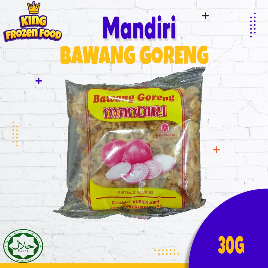 Bawang Goreng Mandiri Murah 30G