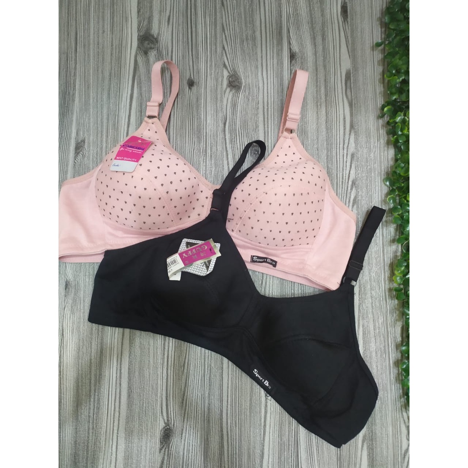 bh bra sport paket murah 4pcs /bh olahraga /size 34 36 38 40 42 /real picture