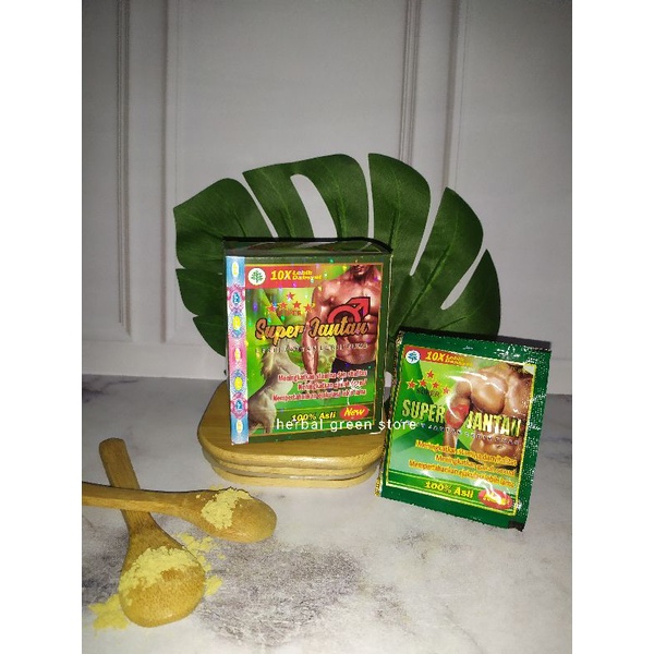 SUPER JANTAN SERBUK NEW minuman serbuk penambah stamina pria dewasa