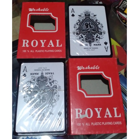 Kartu Kartu Remi Plastik