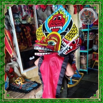 BARONGAN JARANAN / BARONGAN ANAK JARAN KEPANG / CAPLOKAN KAYU AWET / MAINAN BARONG REOG MURAH MERIAH