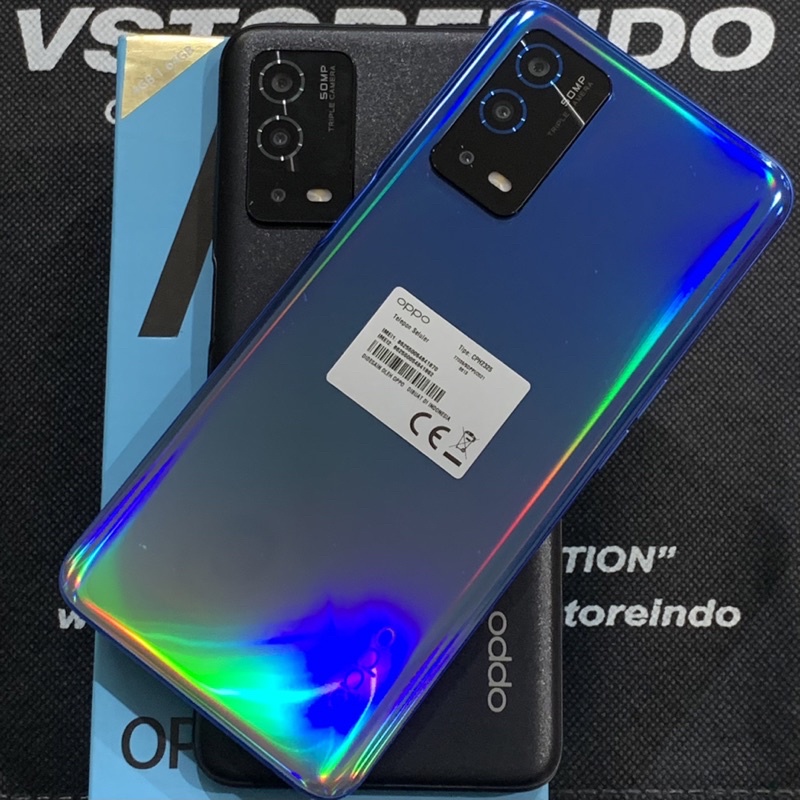 Oppo A55 4/64 GB Ex Oppo Resmi Indonesia Second Bekas Seken Ori OK