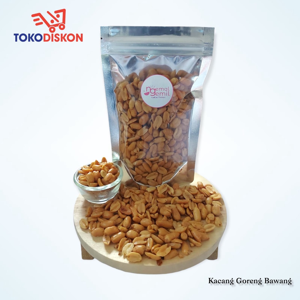 

Snack Kacang Goreng Bawang Kacang Bawang Asin Gurih Homemade Kualitas Premium