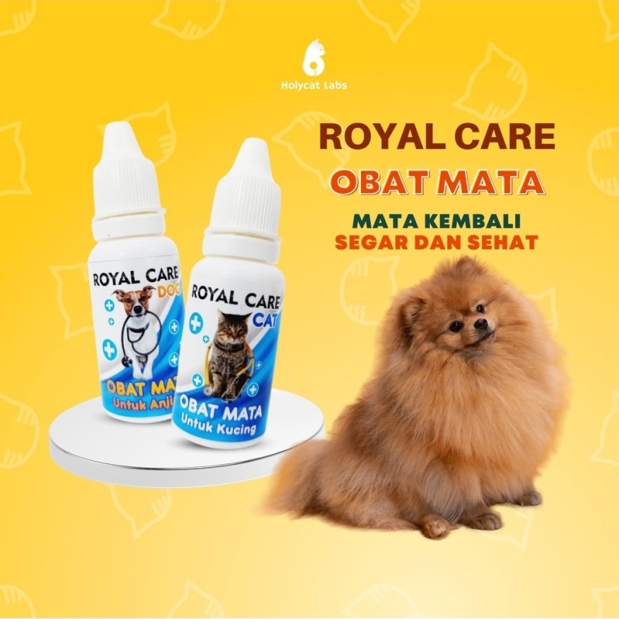Royal Care Obat Mata Dog 10ml - Obat Tetes Mata Merah Iritasi Anjing