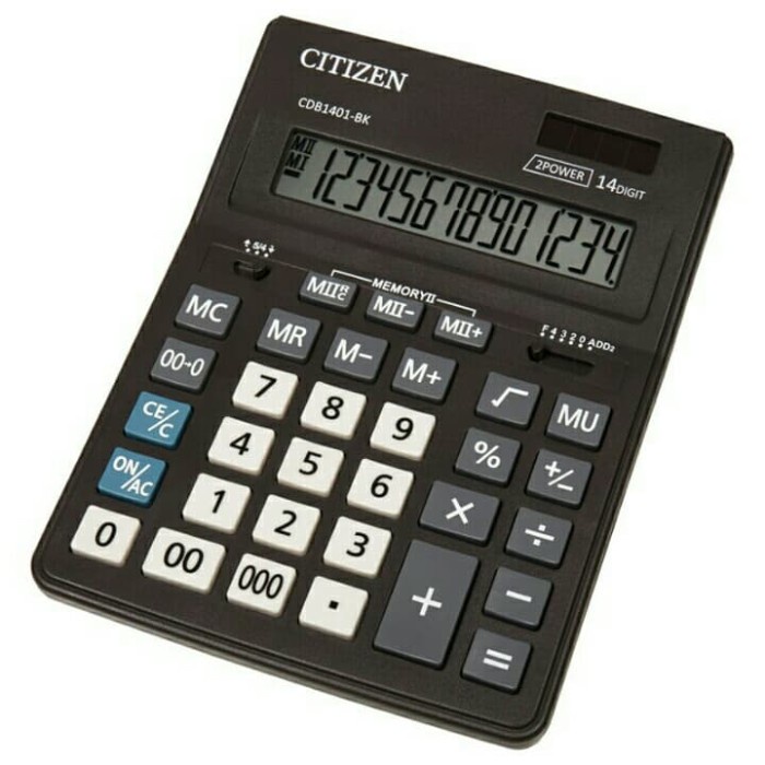 

Calculator Citizen CBD 1401 14 digit angka