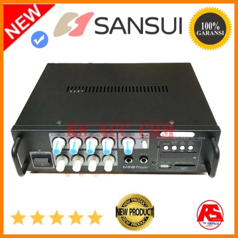Power SPEAKER Amplifier Karaoke Sansui TL1699