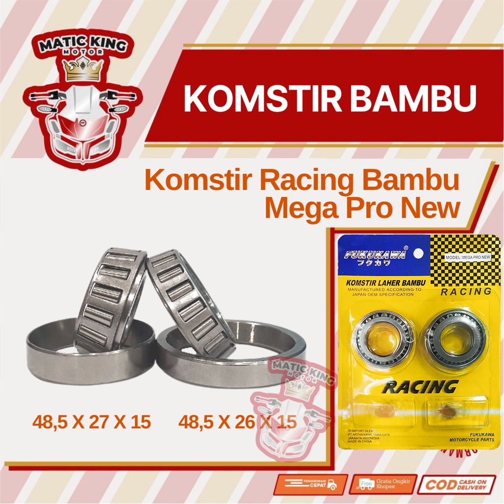 Komstir racing bambu Honda New Megapro Primus New 150 Fukukawa