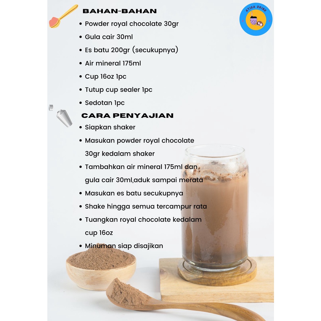 Bubuk Minuman ROYAL CHOCOLATE Powder 500gr