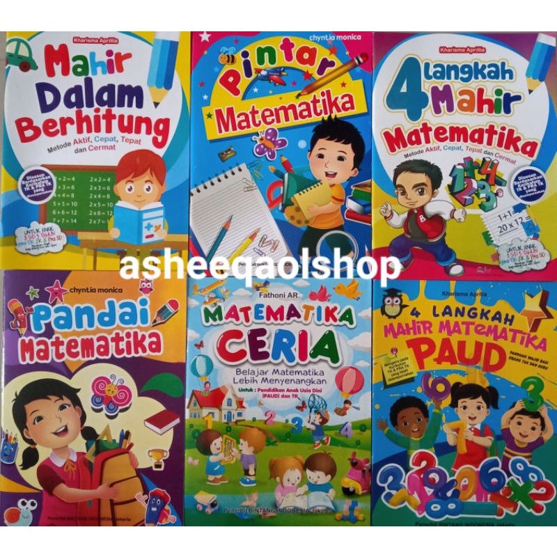 Buku Pintar Matematika/Pintar Matematika/Mahir Matematika/Berhitung/Matematika Ceria