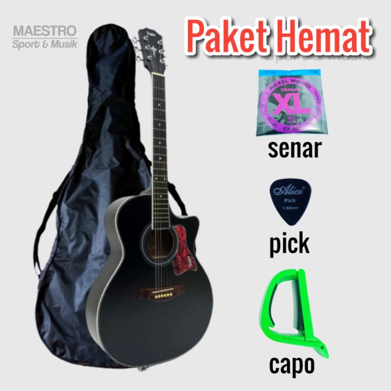 Gitar Akustik model Taylor custom