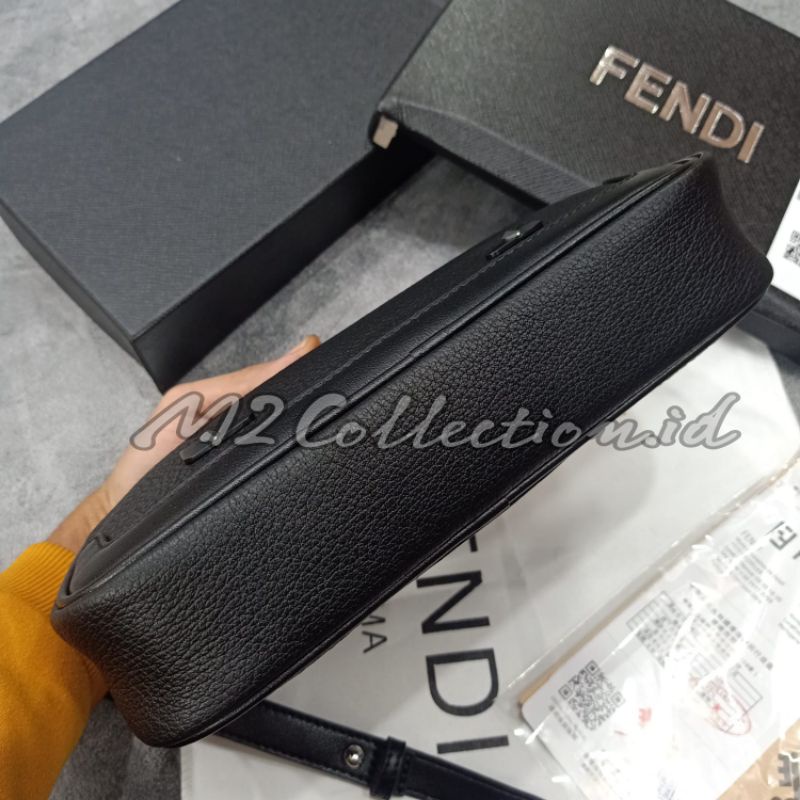 Clutch Fendii Leather Logo Eyes Monster Handbag Super Premium Quality