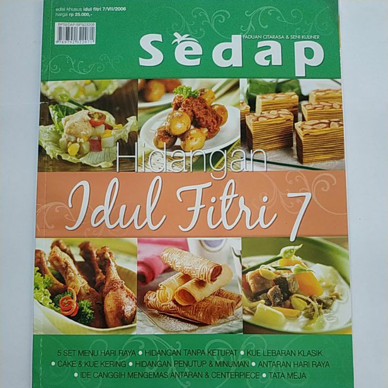 Majalah Masakan " Sedap " Hidangan Idul Fitri 7