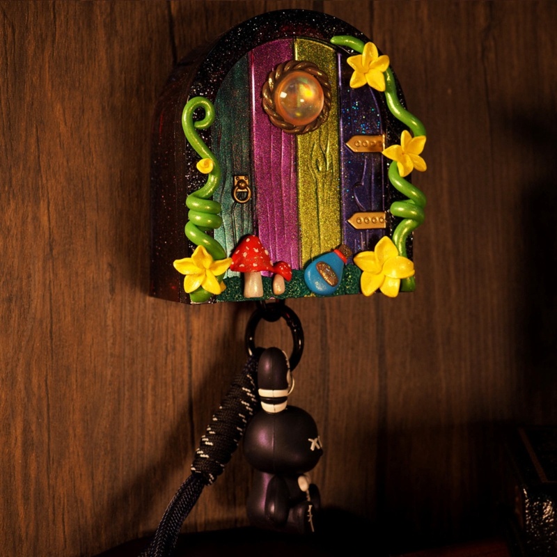 Siy Cabin Cetakan Resin Silikon Kamar Epoxy Casting Mold Untuk Kerajinan DIY Dekorasi Dinding Rumah