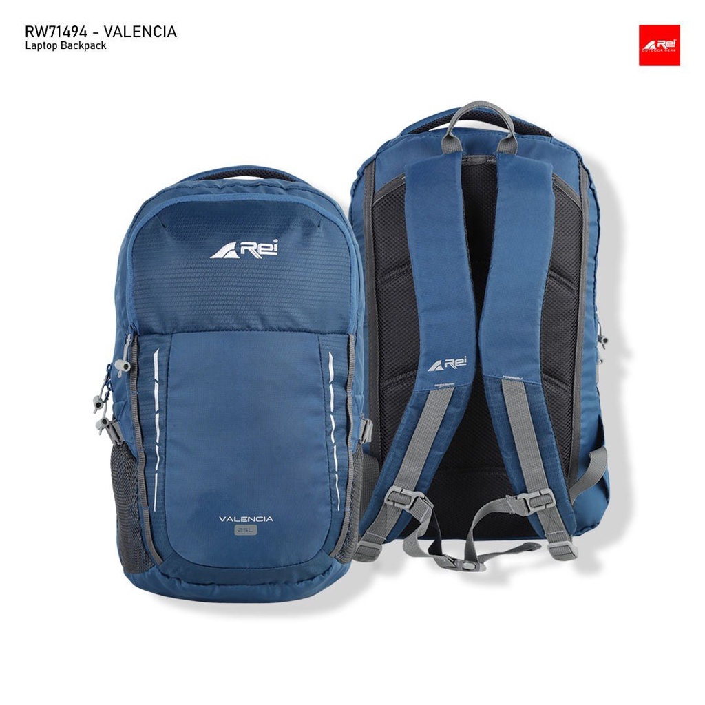 DAYPACK TAS RANSEL PRIA REI VALENCIA 25 LITER + CB TAS SEKOLAH TAS GENDONG AREI OUTDOORGEAR