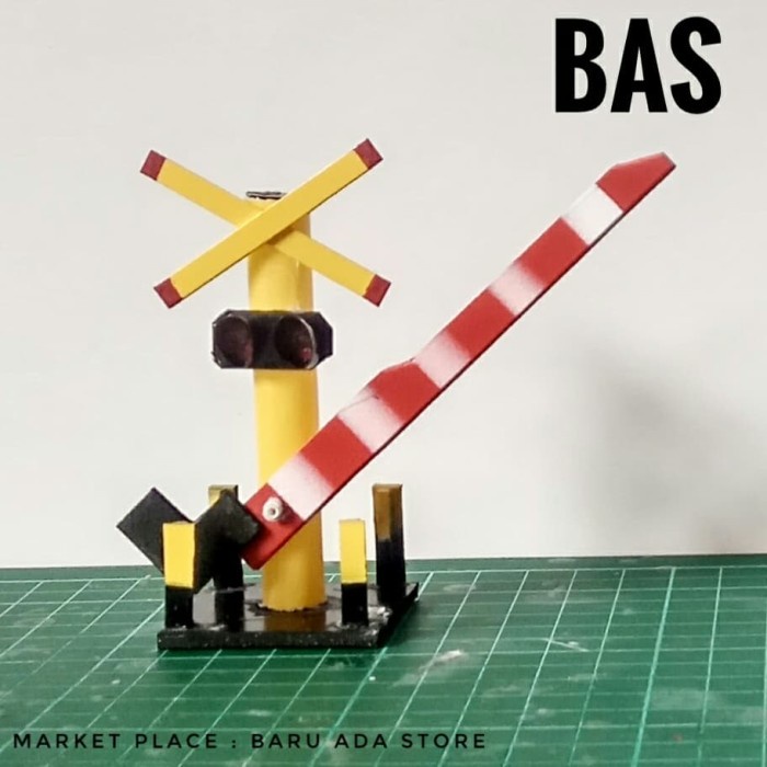 Promo Mainan Edukasi Mainan Anak Laki Palang Pintu Kereta Api Miniatur