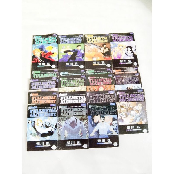 fullmetal alchemist banzai comics 2-6,8-15,17-21,24