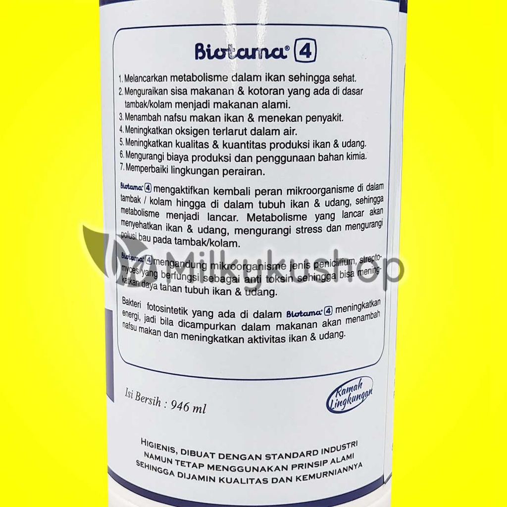 BIOTAMA 4 IKAN 1000 ML PROBIOTIK VITAMIN