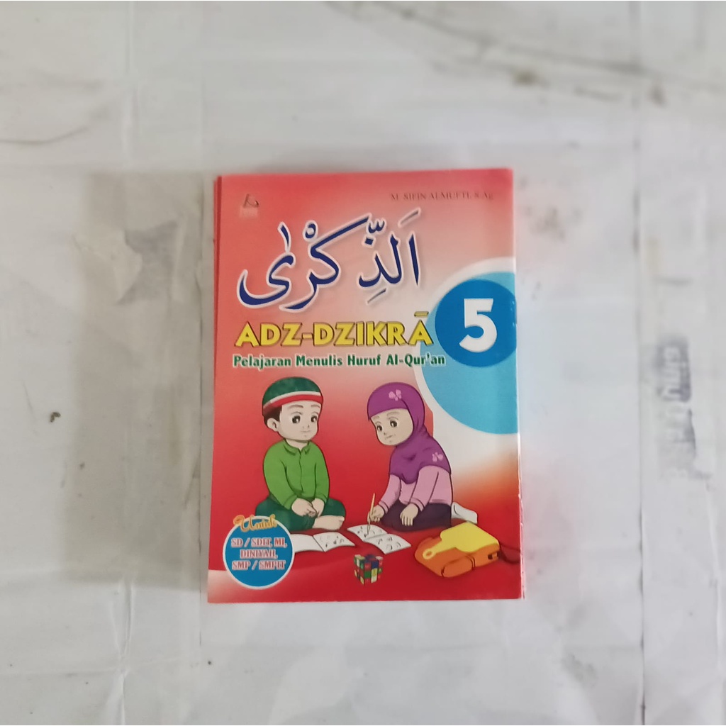 Adz Dzikra Buku Az Zikra 5 Menulis Huruf Al Quran