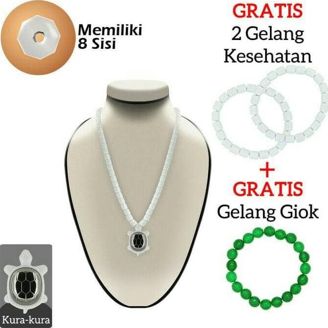 Ginsamyong titanium - putih kura-kura // asli bersertifikat