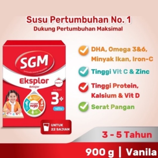 SGM Eksplor 3 + Vanila 900 Gr Box 1 Kg 400 600 1000 1 900Gr Vanilla