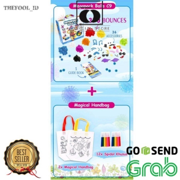 

Unik Megapack ball C9 free 2 PC magical bag TF.ID Diskon