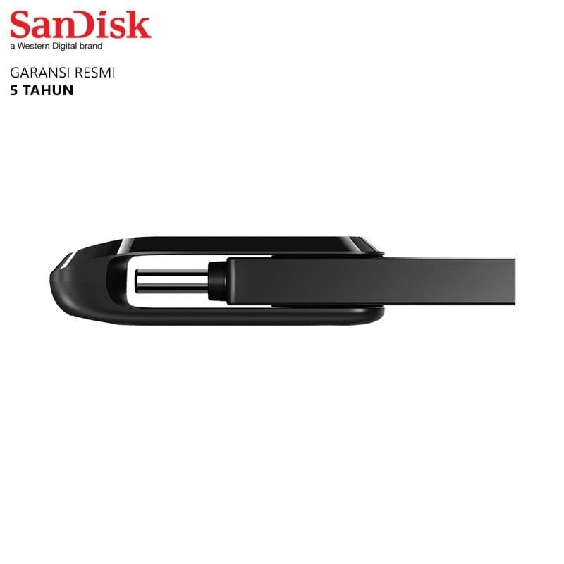 Flashdisk OTG SANDISK Ultra Dual Drive GO 128GB Type-C SDDDC3 Black