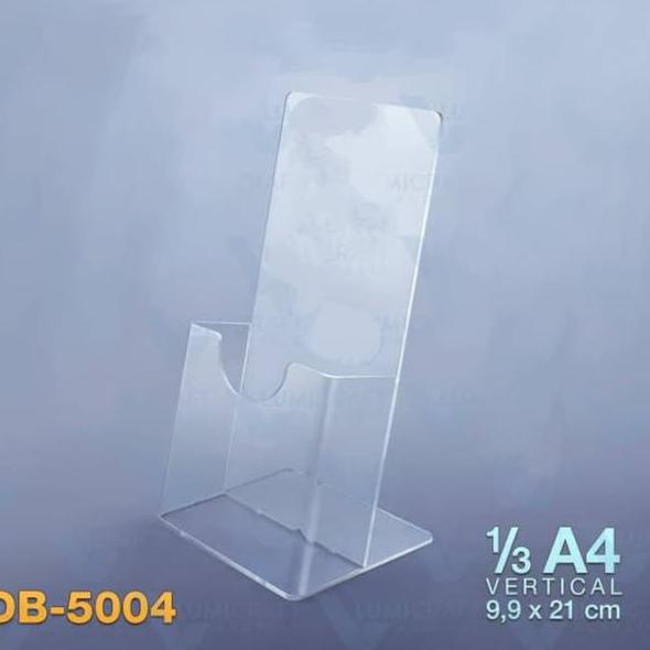 

Hadir Promo Brochure holder tempat wadah brosur 1/3 A4