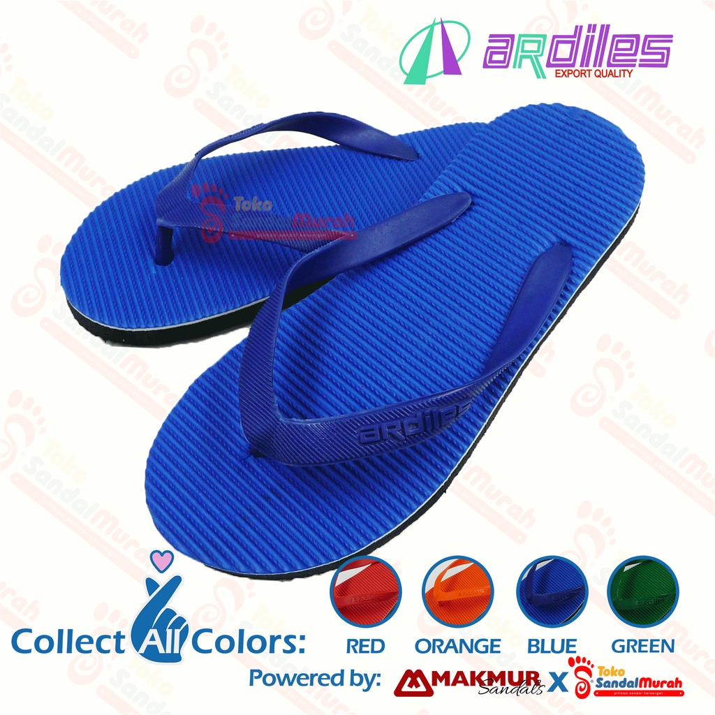 Toko Sendal Murah -  Sandal Jepit Karet Ardiles / Sandal Anak Perempuan Laki - Laki / Sandal Anak Ukuran Tanggung / Sandal Jepit Warna [Toko Sendal Murah Kids 05 Ardiles GG]