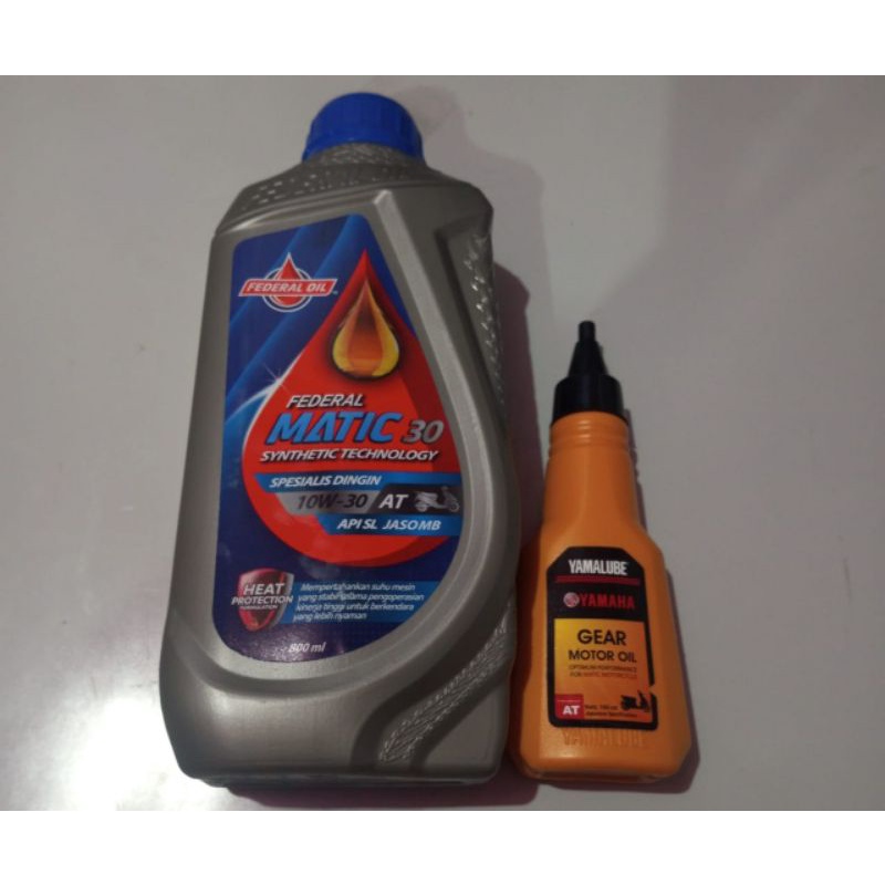Federal Matic 30 SYNTHETIC TECHNOLOGY 800ml &amp; Gardan Yamaha 100ml ORIGINAL