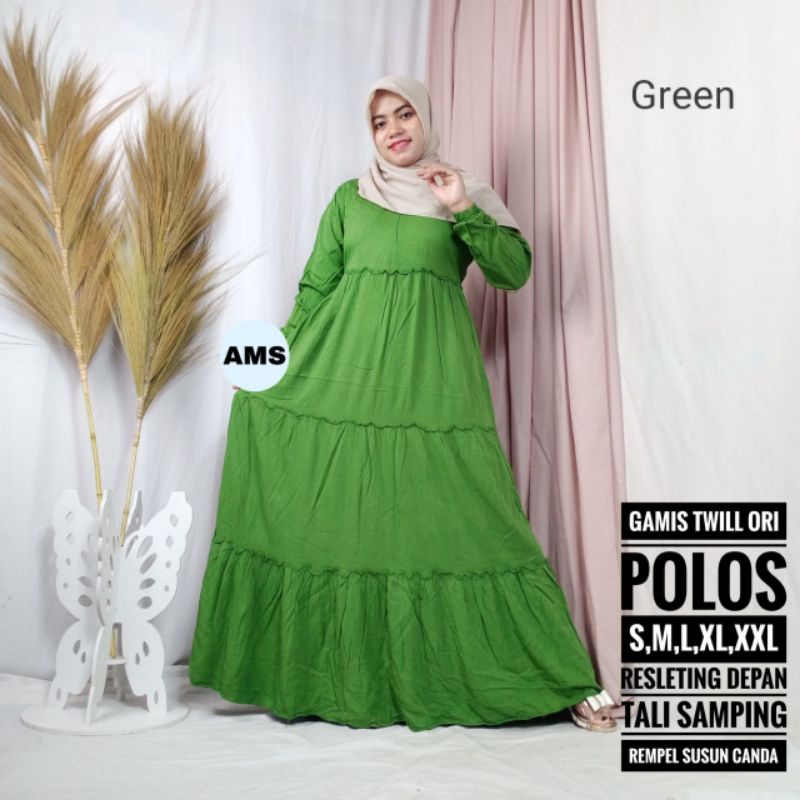Gamis Twill Ori Polos