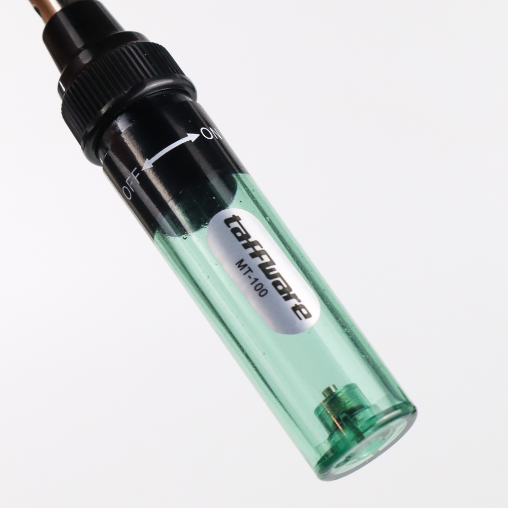 Taffware Solder Gas Butane Portable Iron Pen - MT-100 - Black - 7ROT4QBK