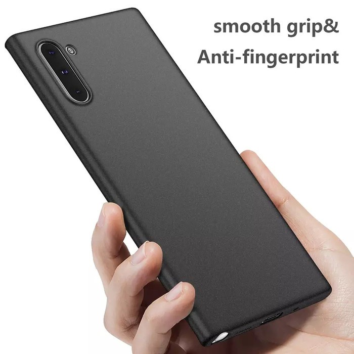 SAMSUNG NOTE 10 NOTE 10 PLUS CASE SOFTCASE SILIKON BLACK MATTE SOFT HITAM CASING COVER NOTE 10+