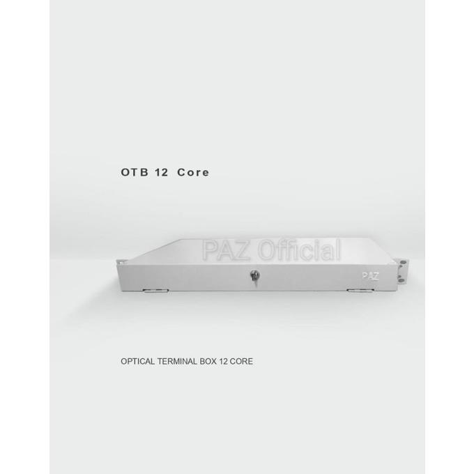 OTB 12 Core PAZ ORI lengkap pigtail & adapter merk PAZ juga