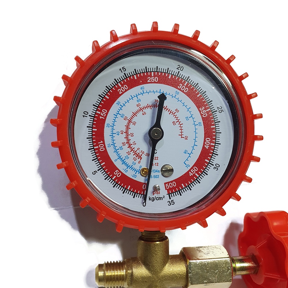 Manifold Single Pressure Gauge 500 Psi Alat Ukur Tekanan Gas