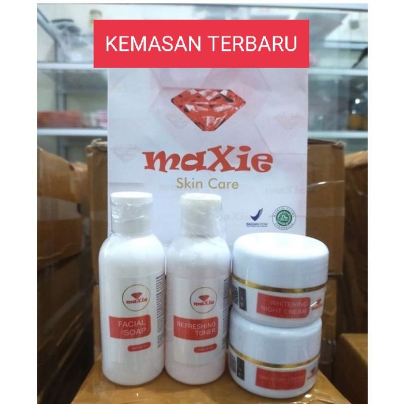 MAXIE GLOW BPOM KEMASAN TERBARU/MAXIE SKINCARE/