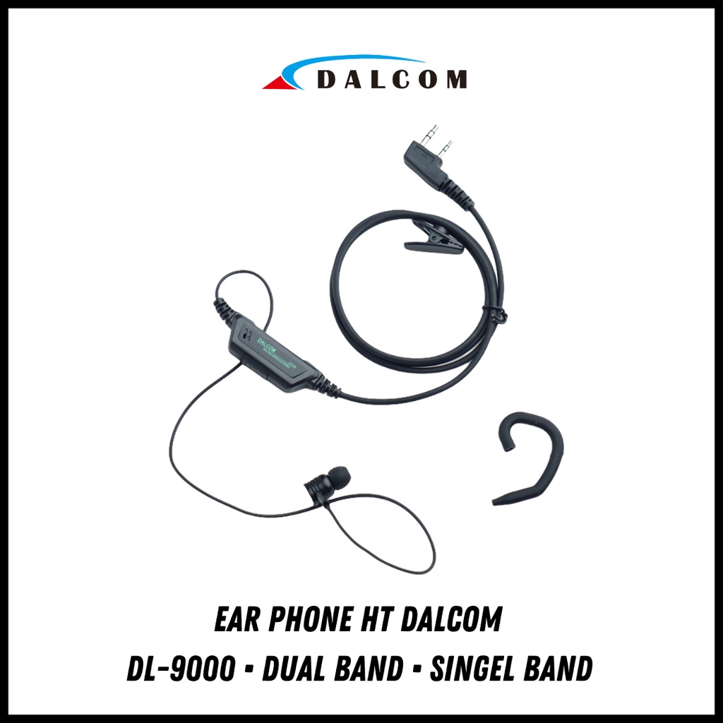 HANDSFREE EARPHONE HEADSET HT DALCOM DL-9000 ORIGINAL