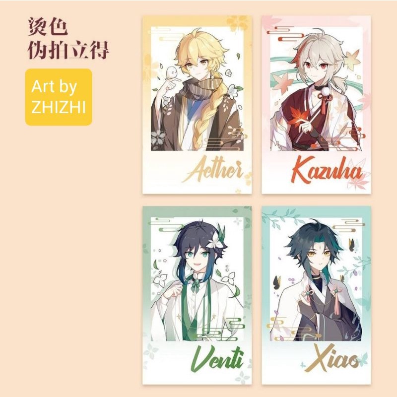 [FANMERCH] Genshin Polaroid by ZHIZHI