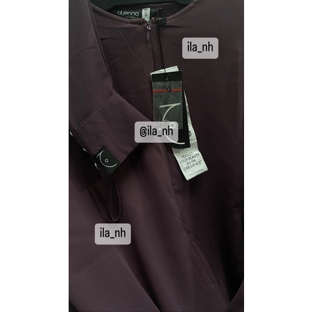 Preloved saila aljenna wrn eggplant size S (sold)