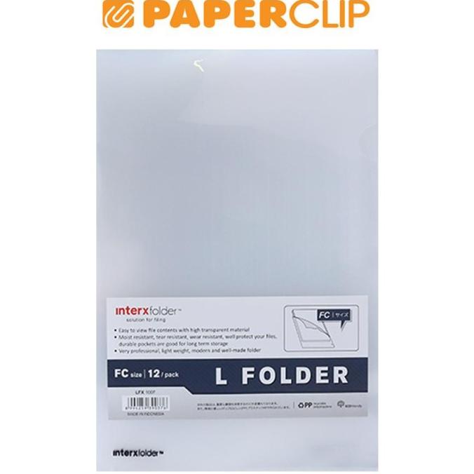 

HOT PROMO CLEAR SLEEVES INTERX FC LFX100F 12S TRANSPARAN