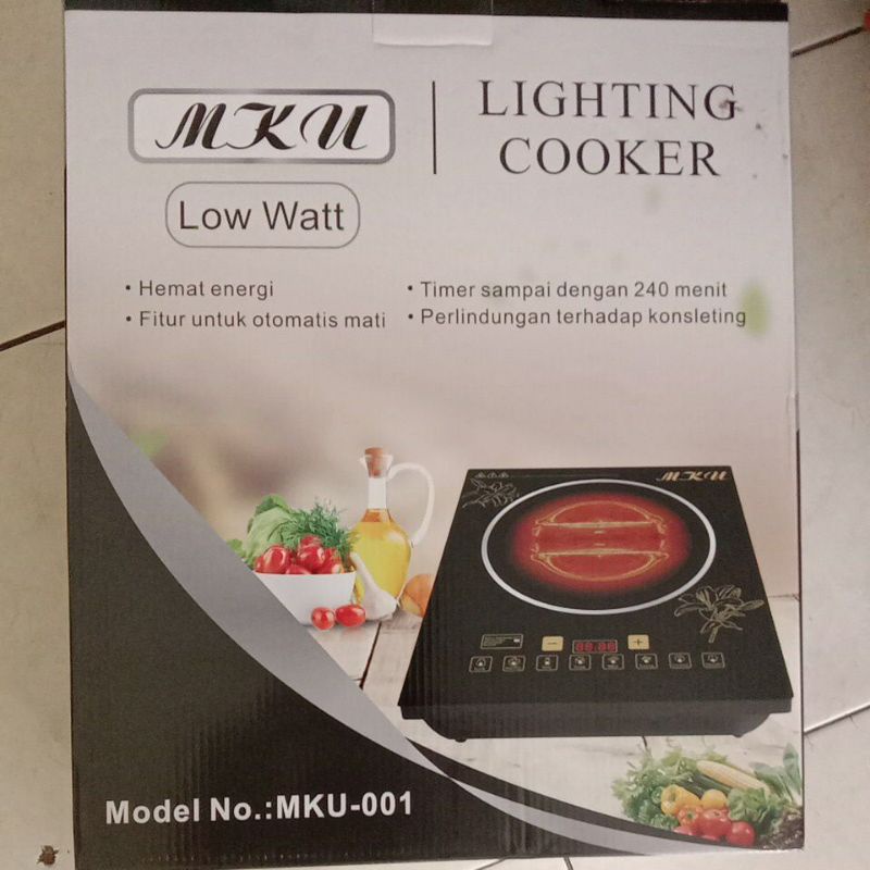 lighting cooker MKU 001 ( lompor listrik)