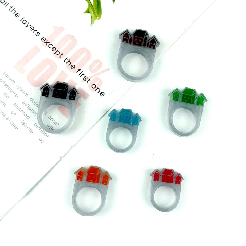 Siy Cincin Cetakan Silikon Untuk Resin Perhiasan Casting Silicone Moulds Making DIY Rings