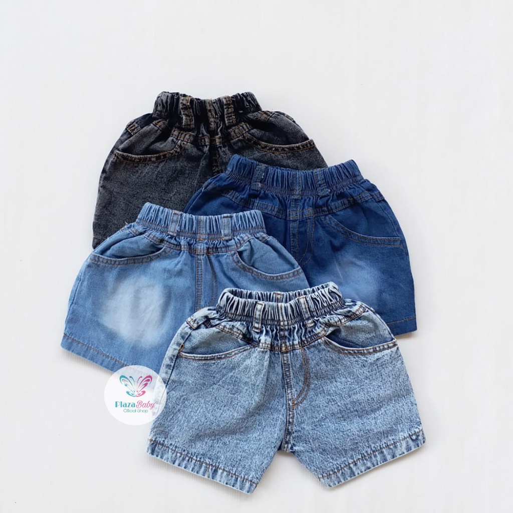 Plazababyku CELANA BAYI Celana Jeans Anak Bayi Keren Kekinian 0-18 Bulan