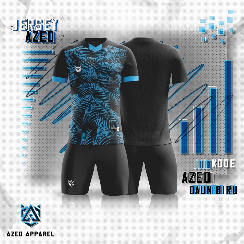 [JERSEY ORIGINAL] KAOS SETELAN JERSEY PRINTING ORIGINAL AZD - OLAHRAGA BAJU FUTSAL/ VOLLY