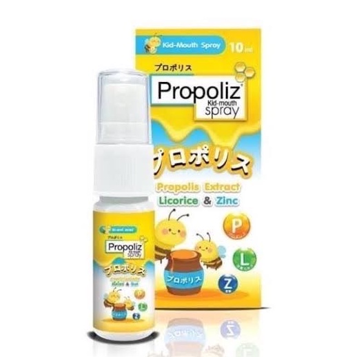 Propoliz Propoliz Mouth Spray/Popoliz kid Original formula/ Krachai/Propoliz mouth wash kids throat spray, mouth spray