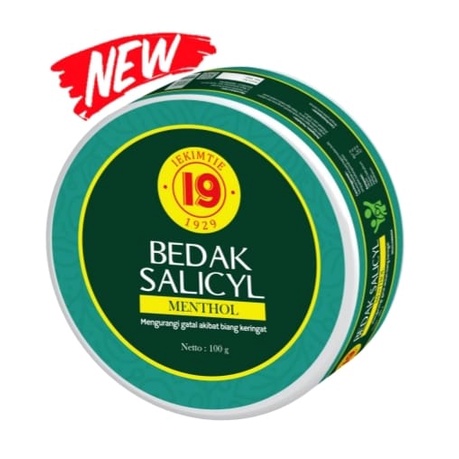 Bedak Salicyl 19 Menthol 100g